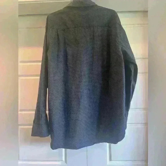 Beverly Hills Polo Club Men’s Button Down Size 3XLB Color Navy/Pink - Picture 7 of 13